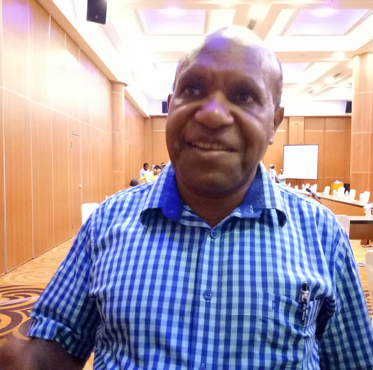 Anggota Komisi V DPR Papua, Decky Nawipa (foto/Tiara)