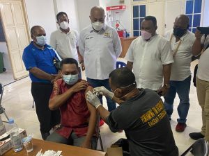 Kadin Papua Gelar Vaksinasi Gratis Bagi Pelaku UMKM dan Masyarakat
