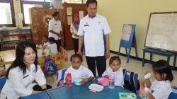Kunjungi TK Pertiwi Kota Jayapura, Gubernur Cek Rehabilitasi Gedung