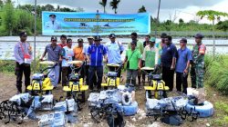 Pemprov Papua Serahkan Bantuan Peralatan Pengolahan Lahan Tanaman Cabai di Keerom